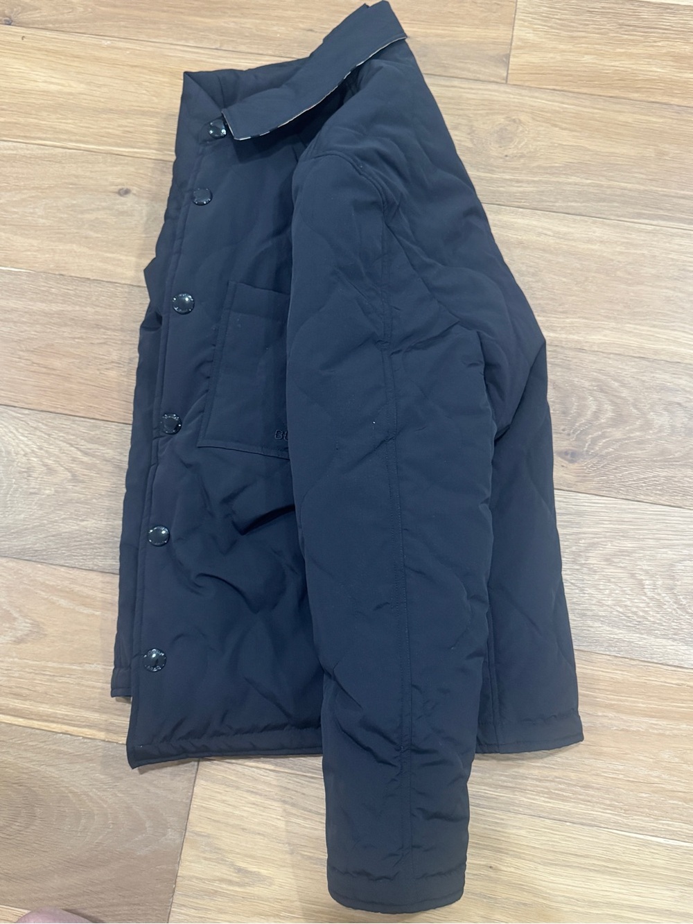 Burberry - Reversible Quilted Nylon Jacket with Signature Burberry Pattern - Picture 5 of 13